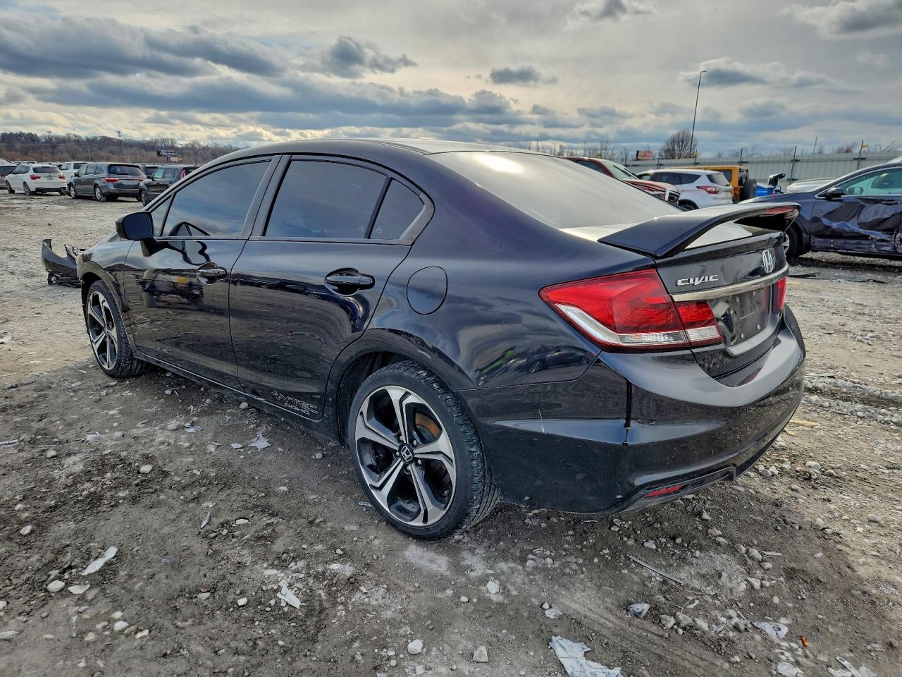 2015 Honda Civic Si Black vin: 2HGFB6E5XFH705390