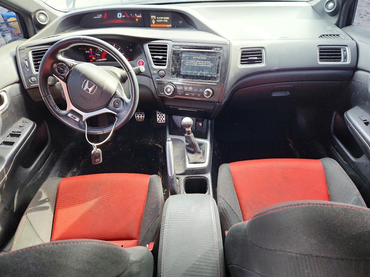 2015 Honda Civic Si Black vin: 2HGFB6E5XFH705390