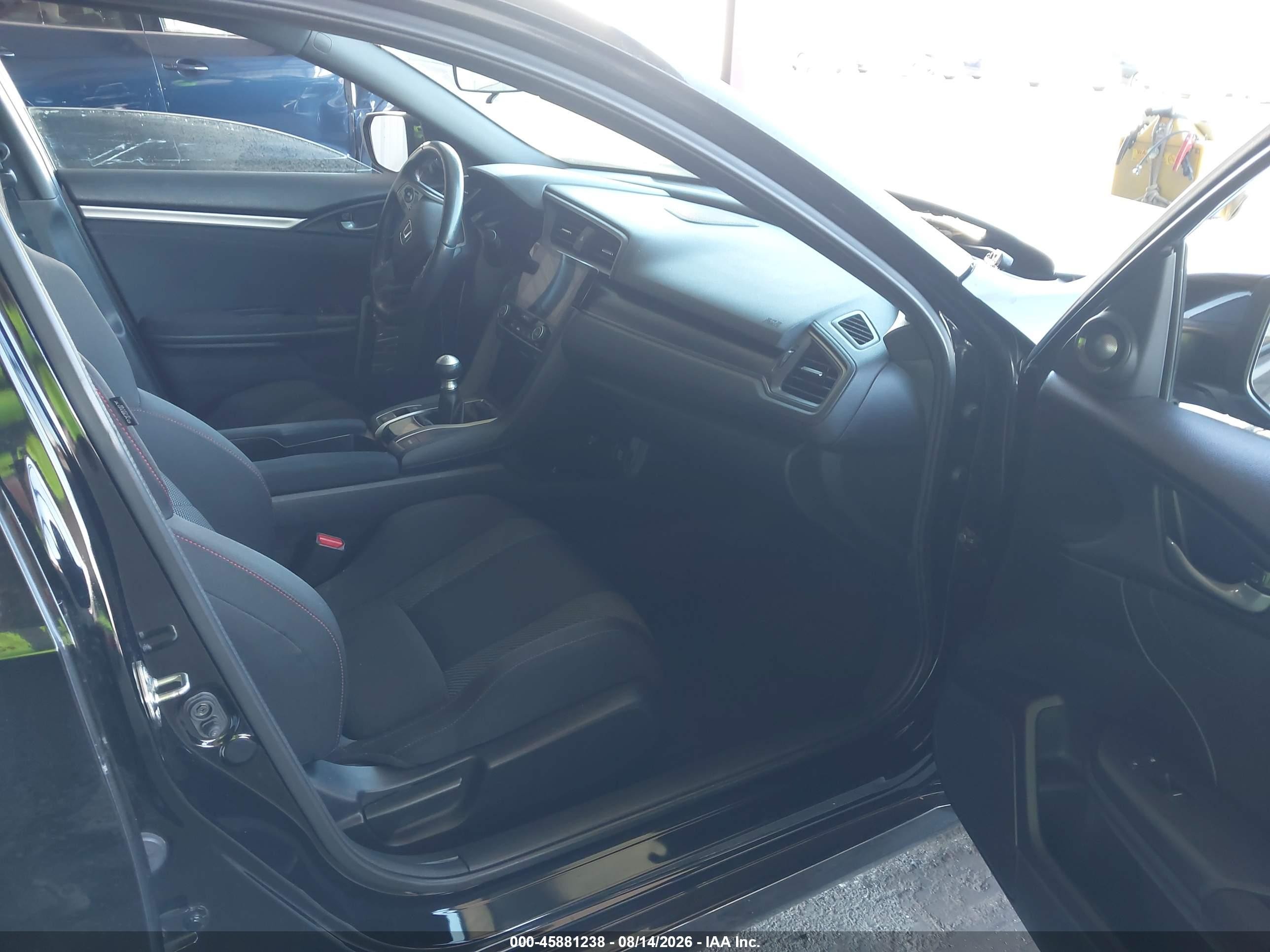 2018 Honda Civic Si Black vin: 2HGFC1E52JH706025