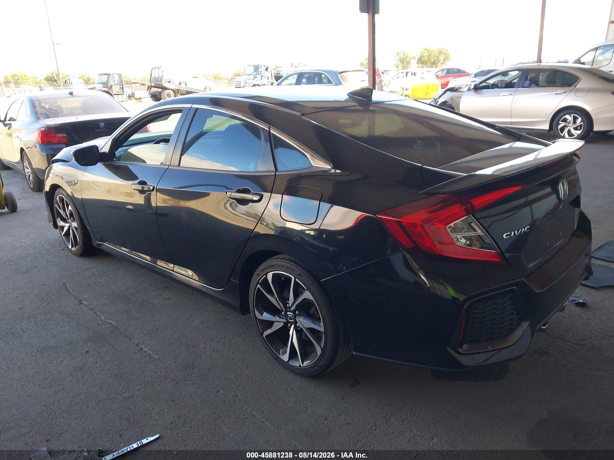 2018 Honda Civic Si Black vin: 2HGFC1E52JH706025