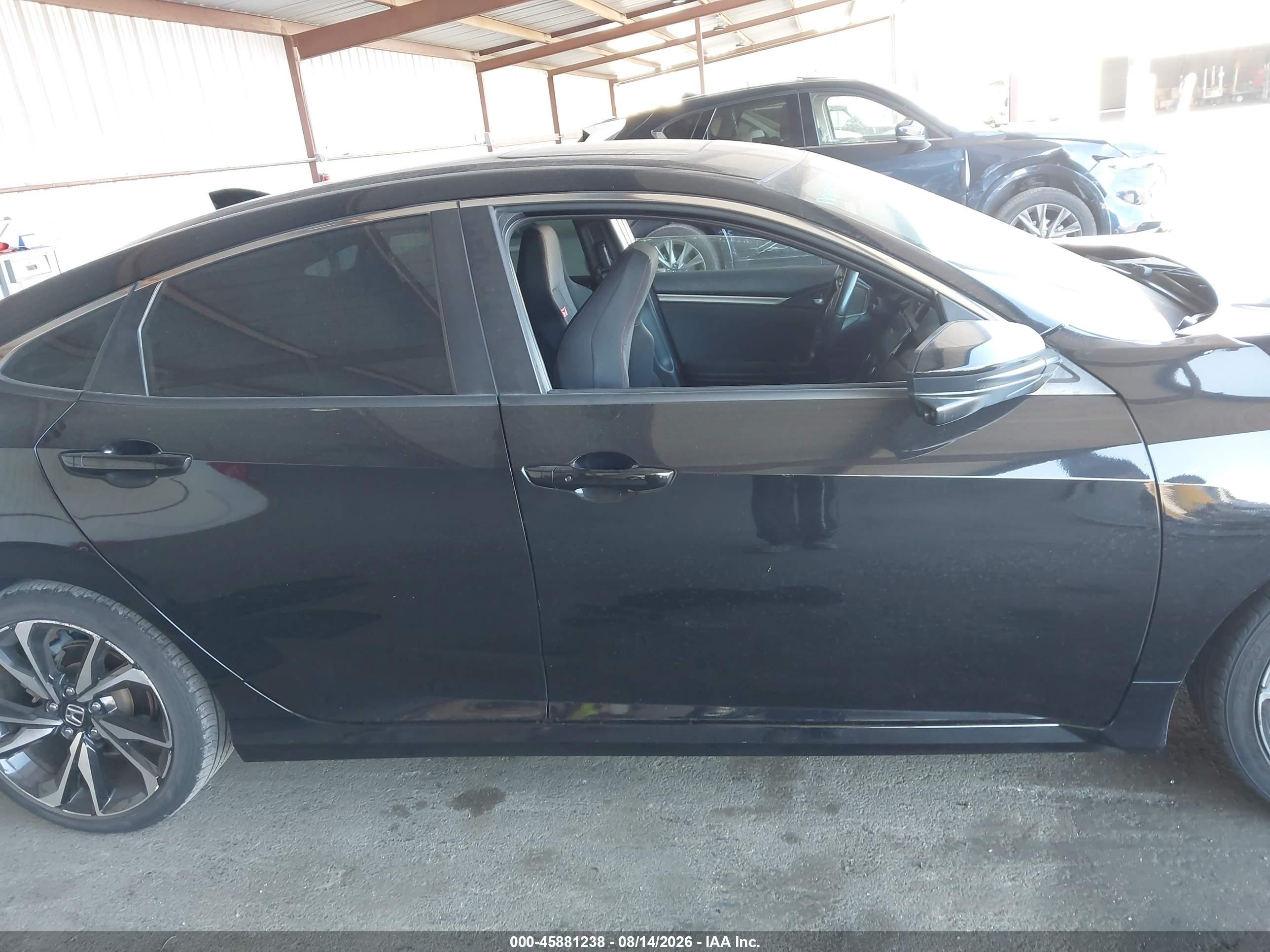 2018 Honda Civic Si Black vin: 2HGFC1E52JH706025