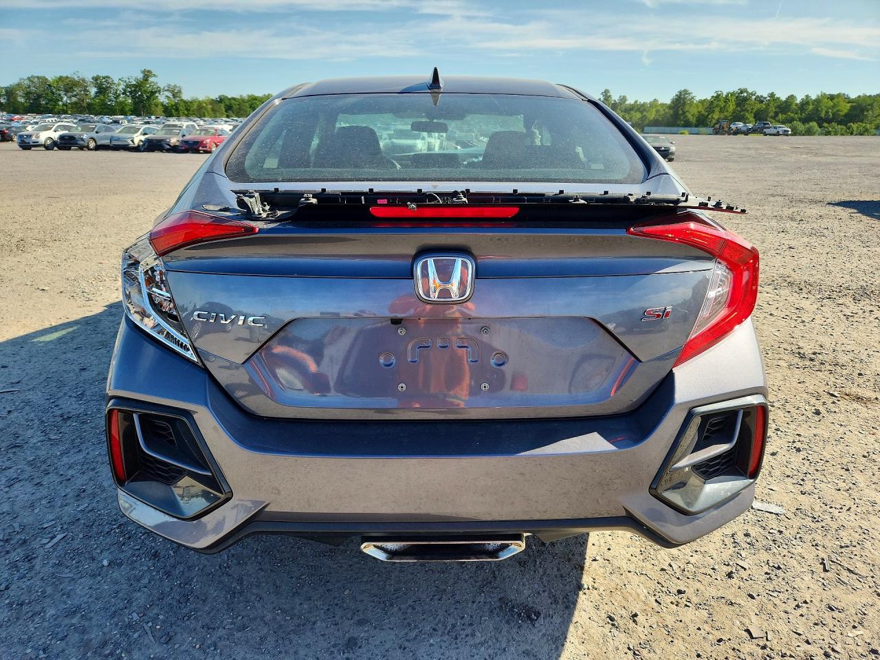 2020 Honda Civic Si Gray vin: 2HGFC1E53LH709180