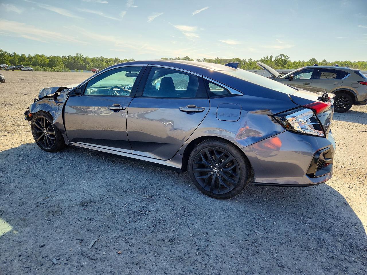 2020 Honda Civic Si Gray vin: 2HGFC1E53LH709180