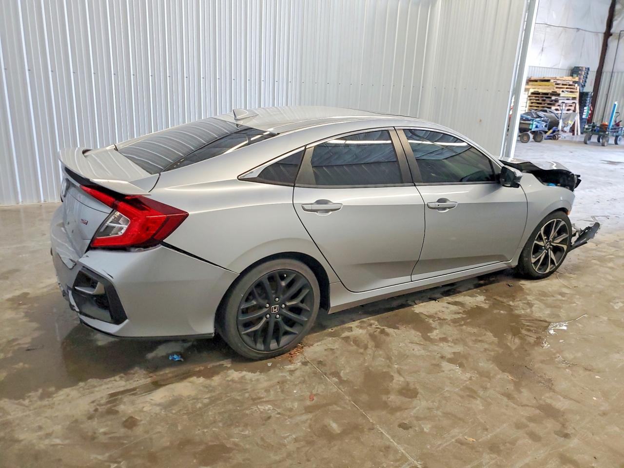 2020 Honda Civic Si Silver vin: 2HGFC1E54LH706515