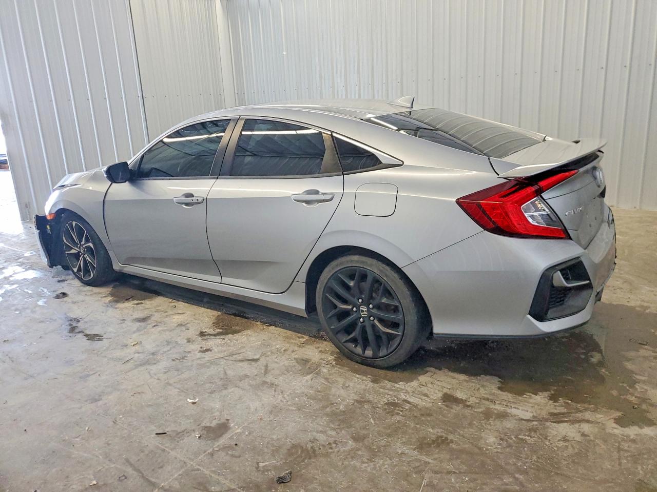 2020 Honda Civic Si Silver vin: 2HGFC1E54LH706515