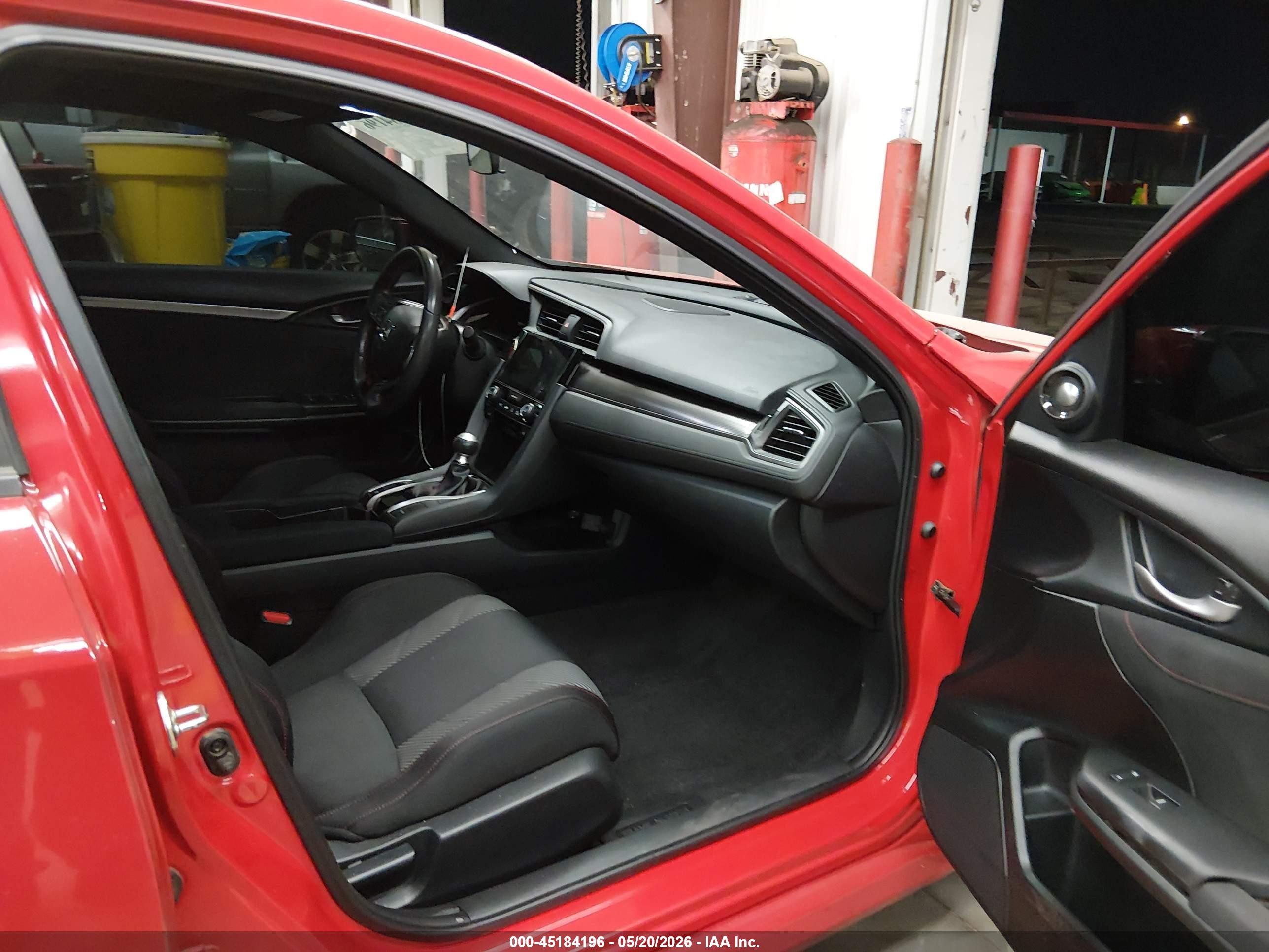 2018 Honda Civic Si Red vin: 2HGFC1E55JH709517