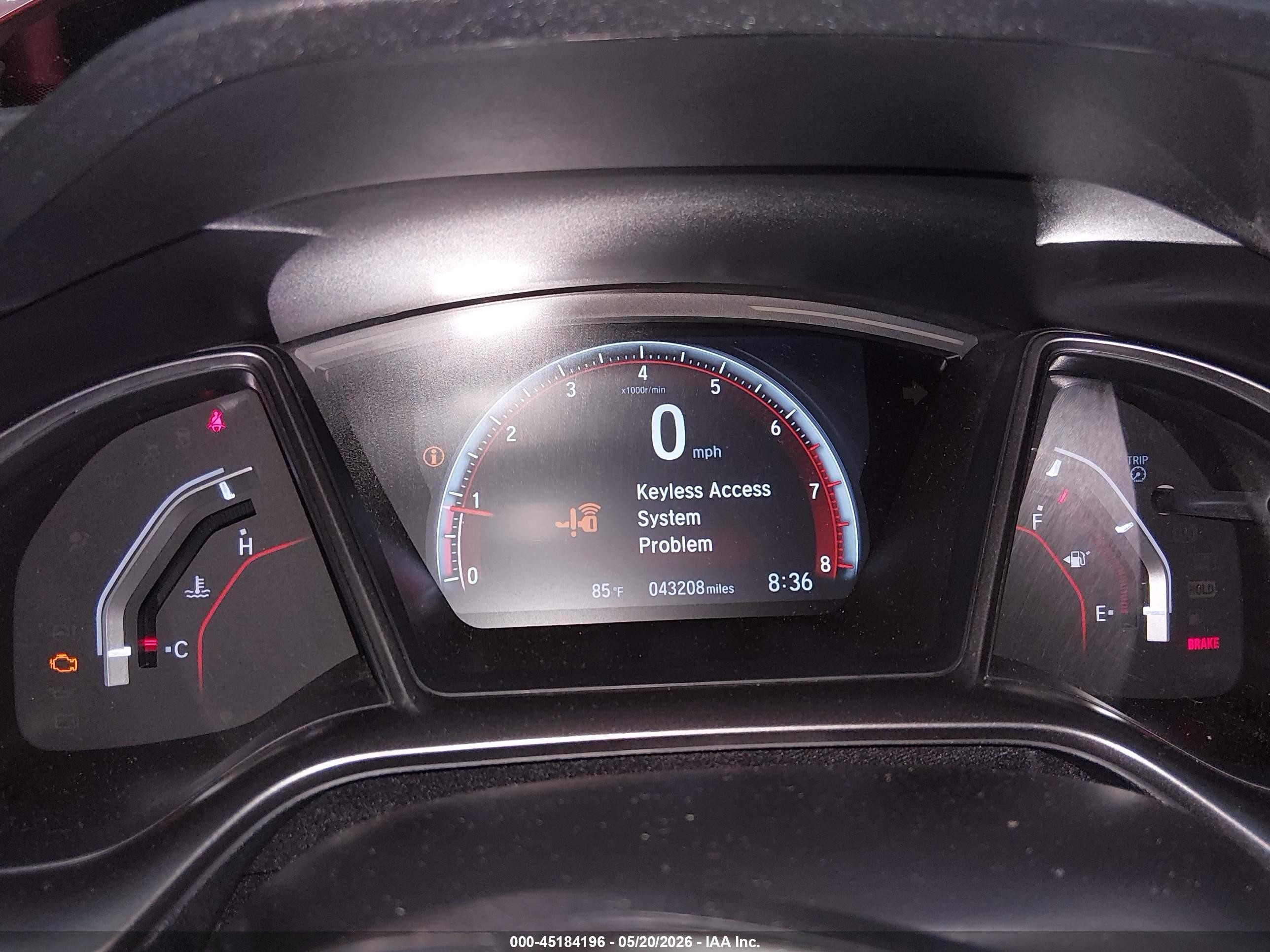 2018 Honda Civic Si Red vin: 2HGFC1E55JH709517