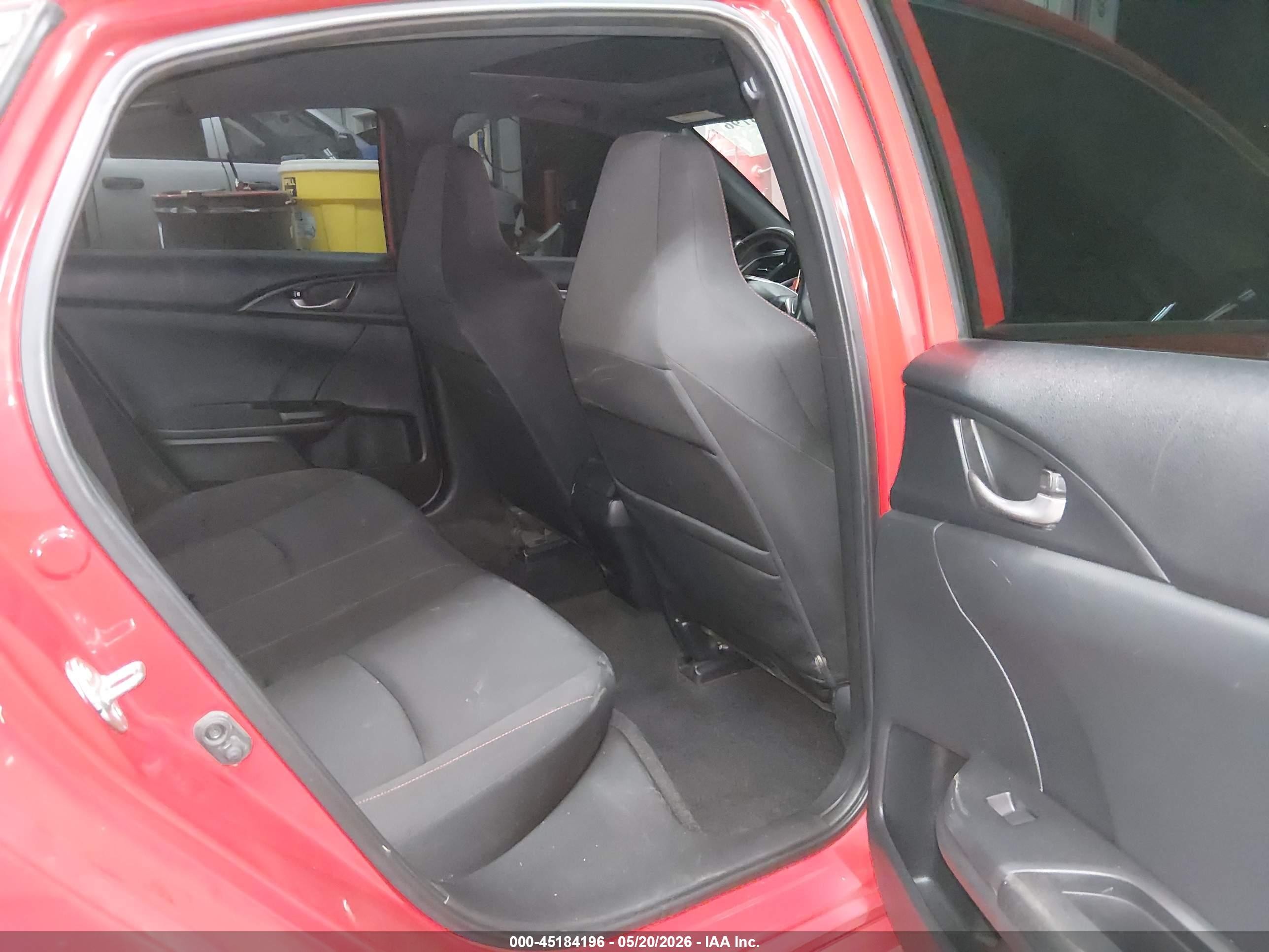 2018 Honda Civic Si Red vin: 2HGFC1E55JH709517