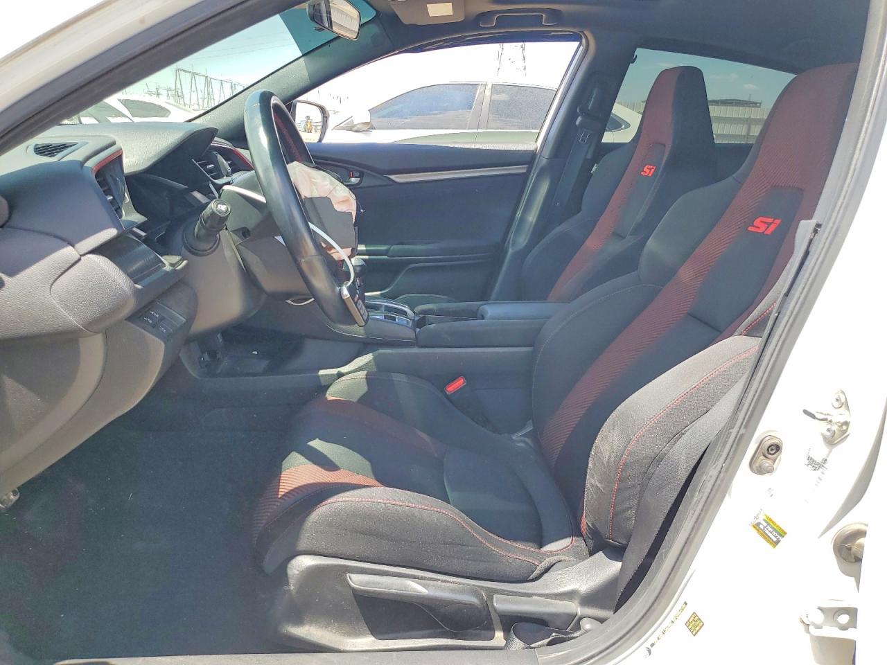 2020 Honda Civic Si White vin: 2HGFC1E55LH707172
