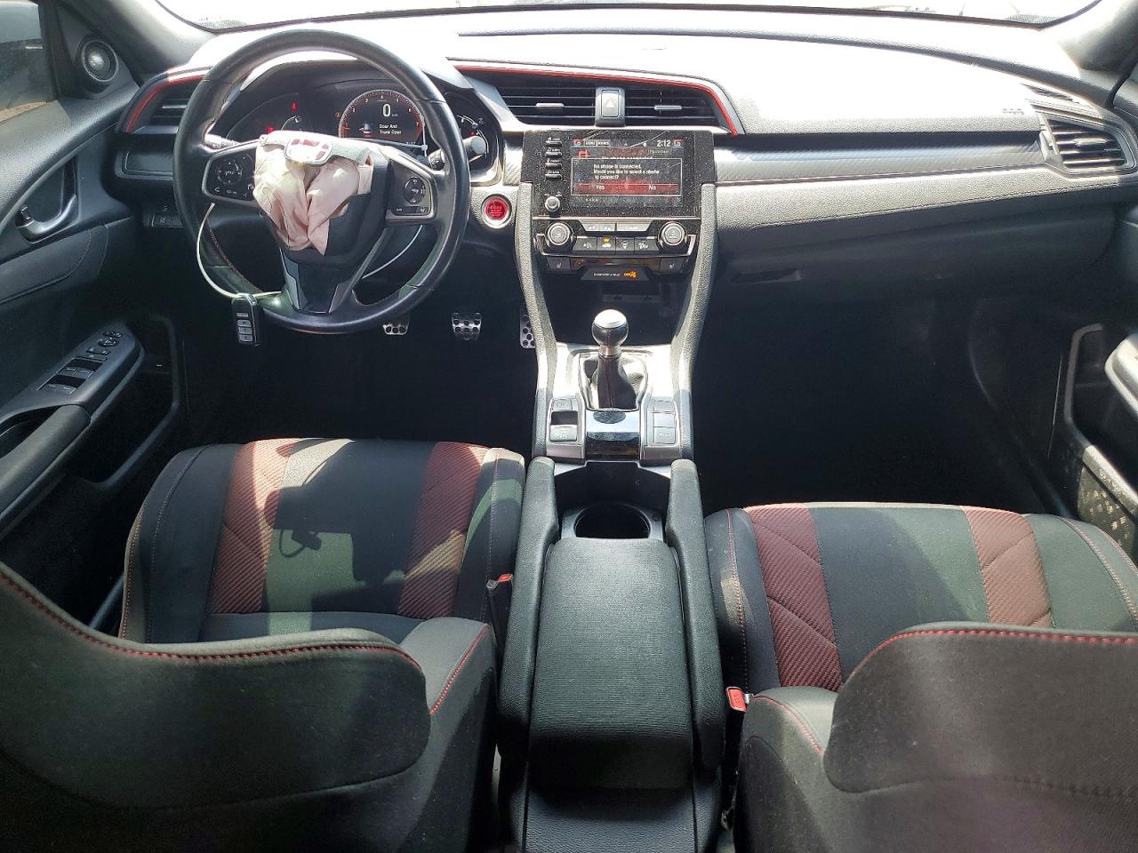 2020 Honda Civic Si White vin: 2HGFC1E55LH707172