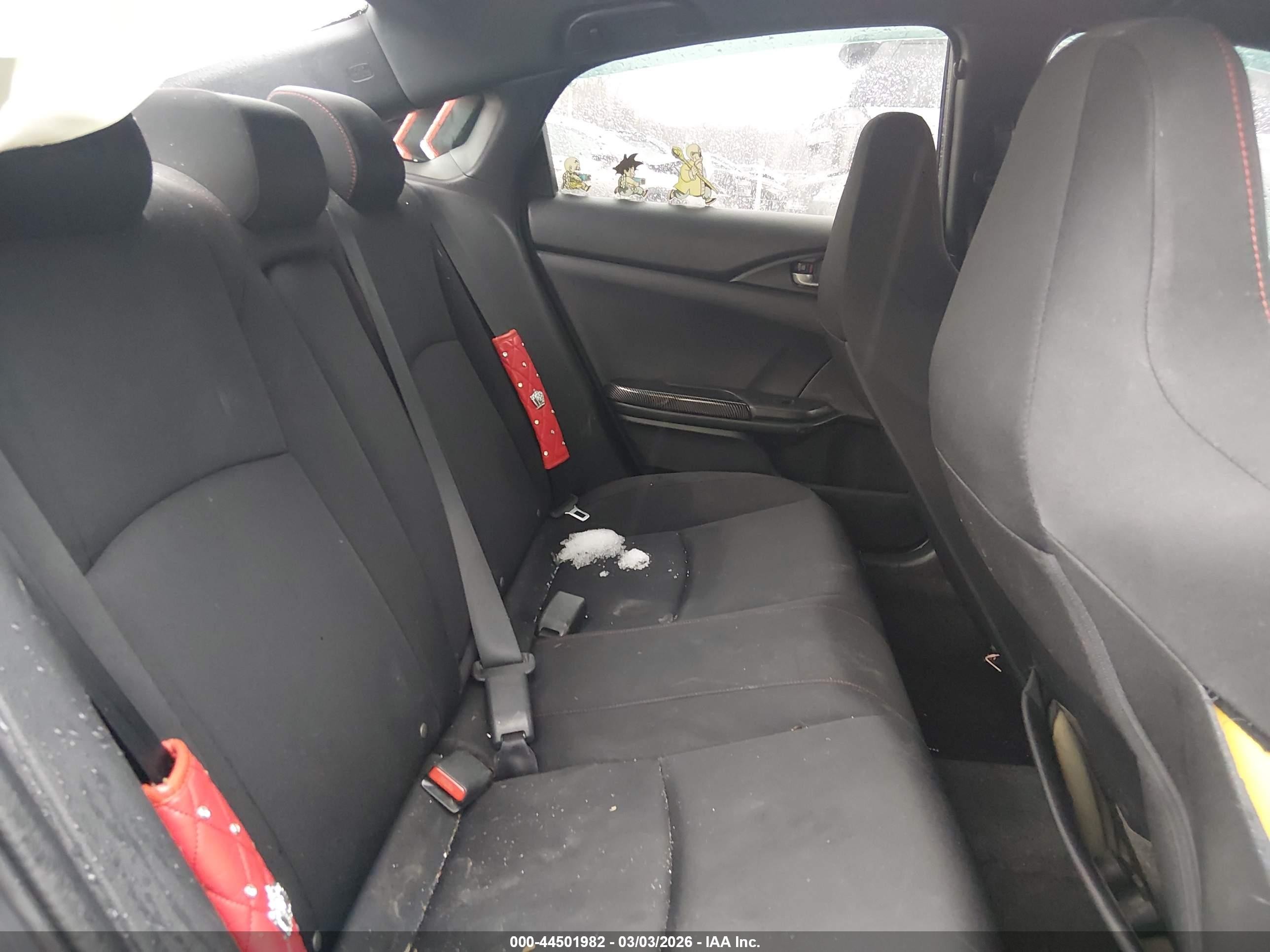 2018 Honda Civic Si Серый vin: 2HGFC1E58JH701363