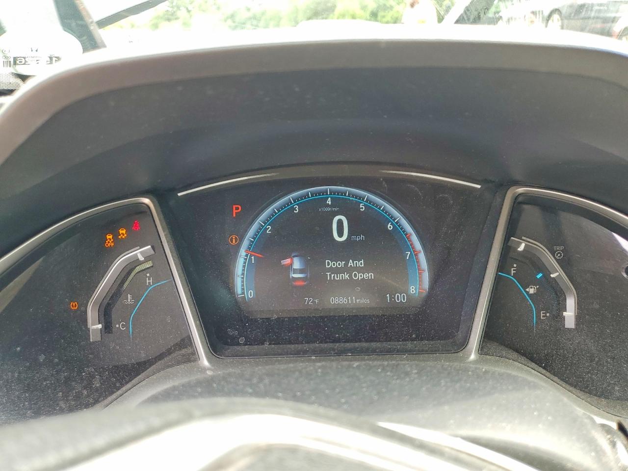 2016 Honda Civic Ex Black vin: 2HGFC1F30GH632092