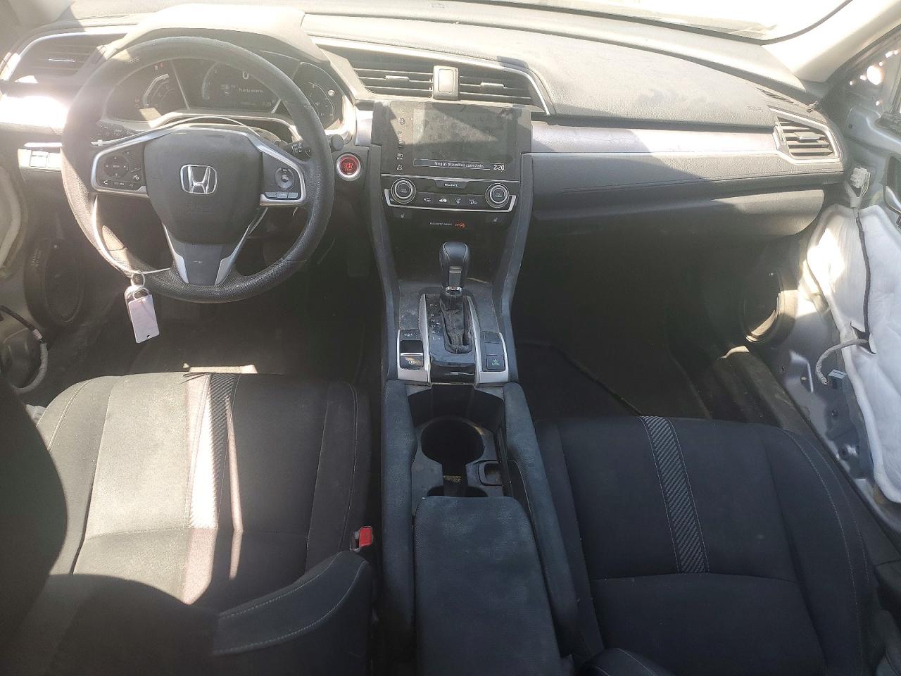 2017 Honda Civic Ex Серый vin: 2HGFC1F30HH630991