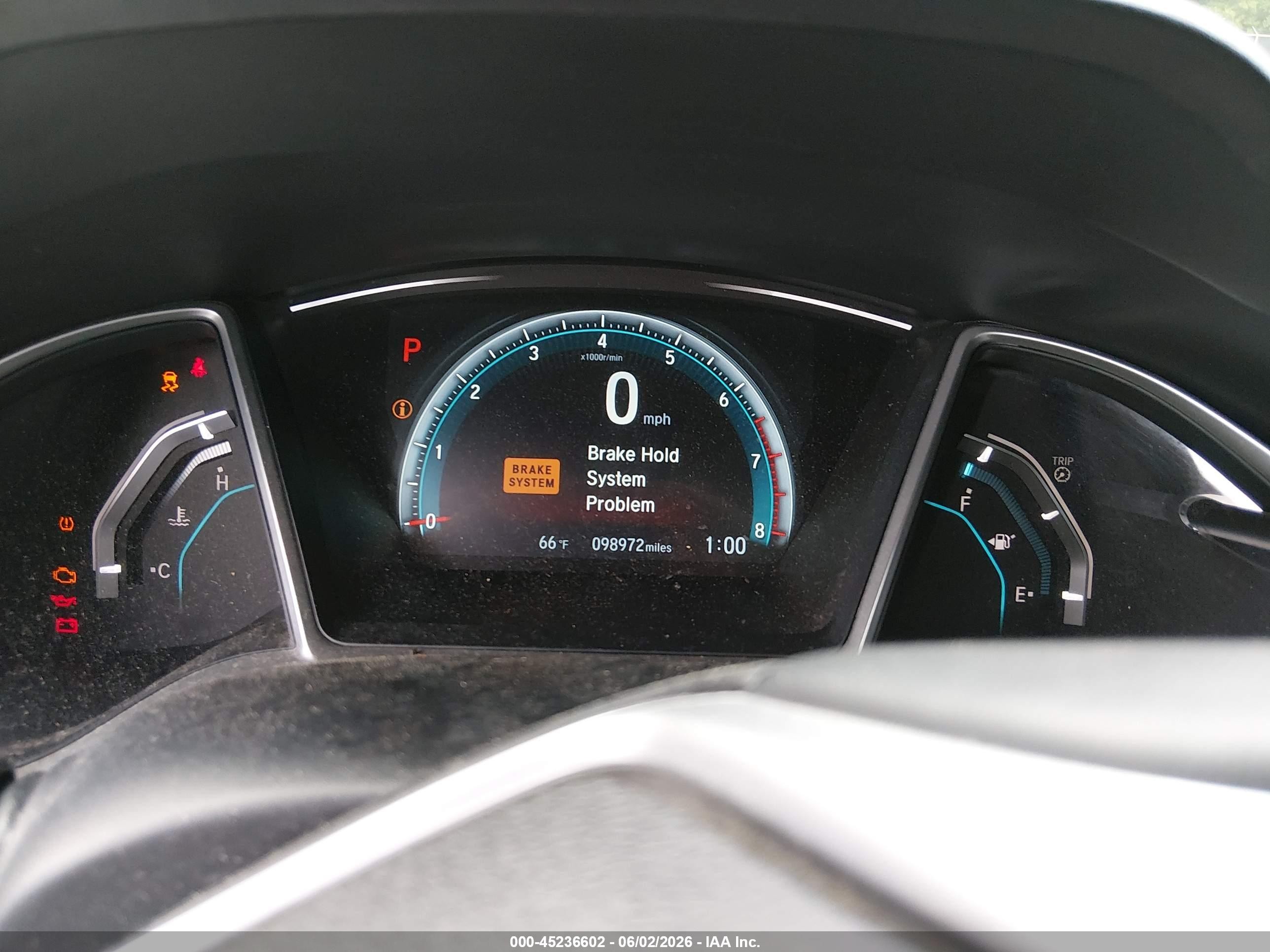 2018 Honda Civic Ex-t Black vin: 2HGFC1F33JH640243