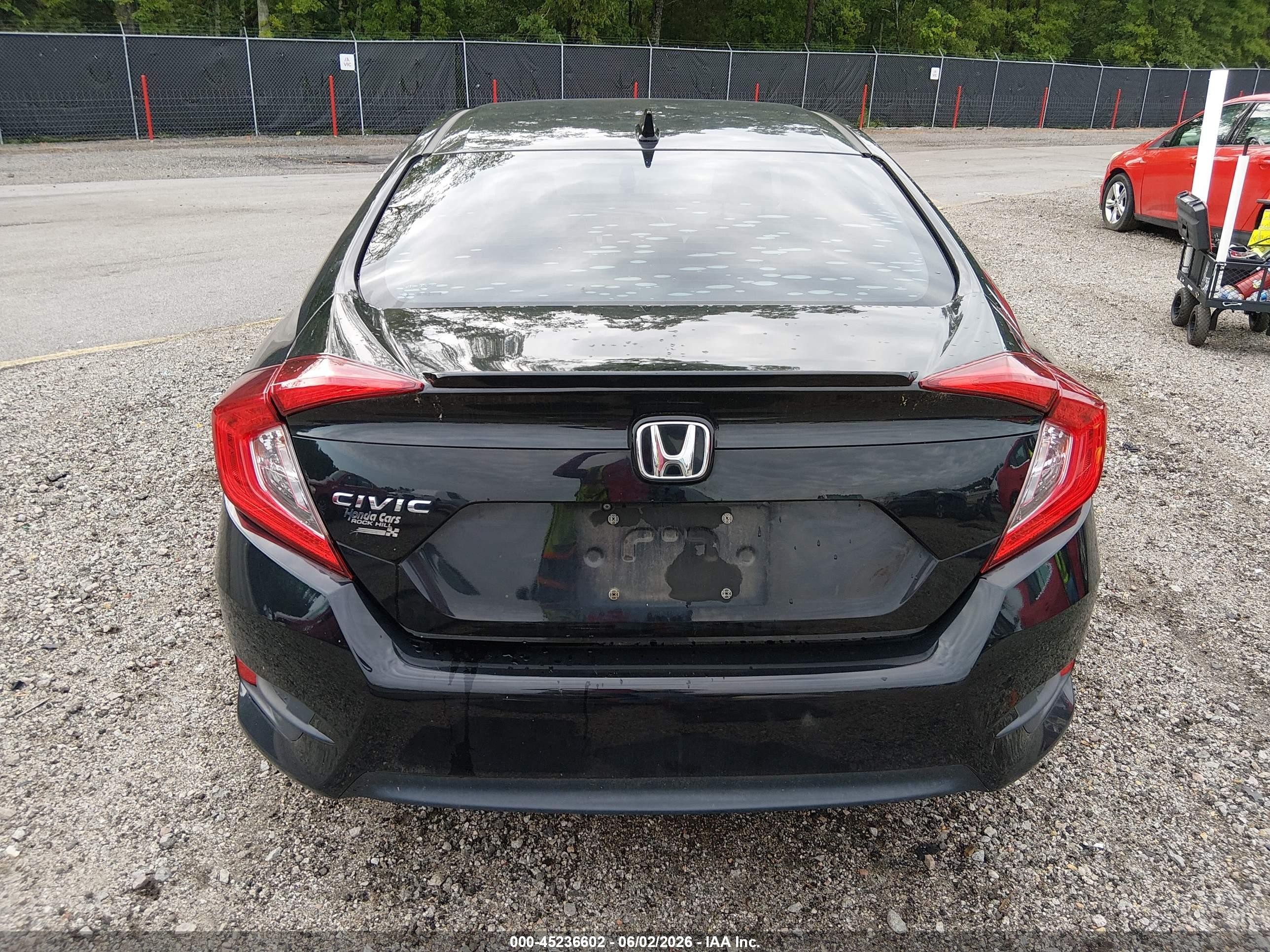 2018 Honda Civic Ex-t Black vin: 2HGFC1F33JH640243