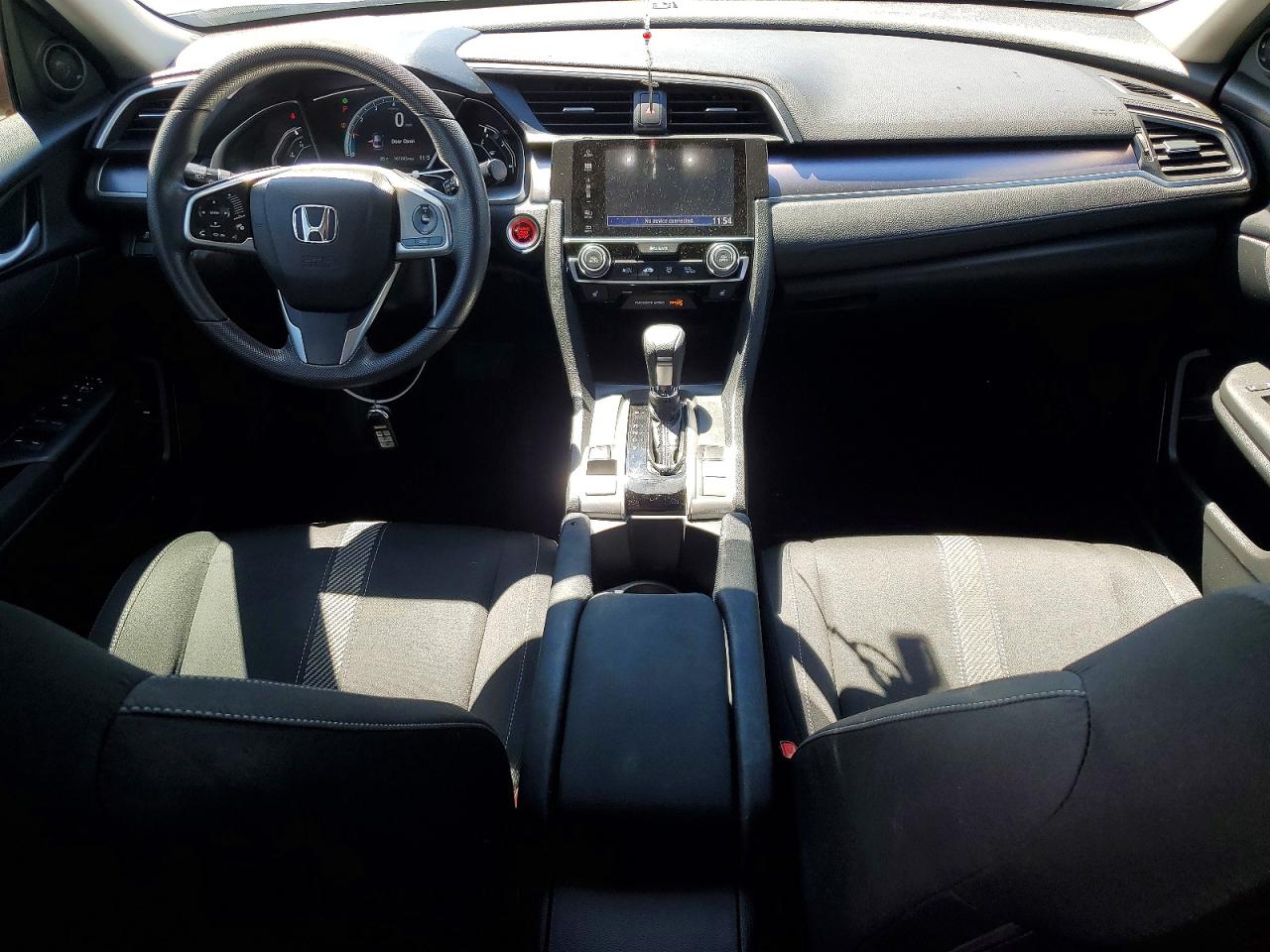 2017 Honda Civic Ex Черный vin: 2HGFC1F34HH647776