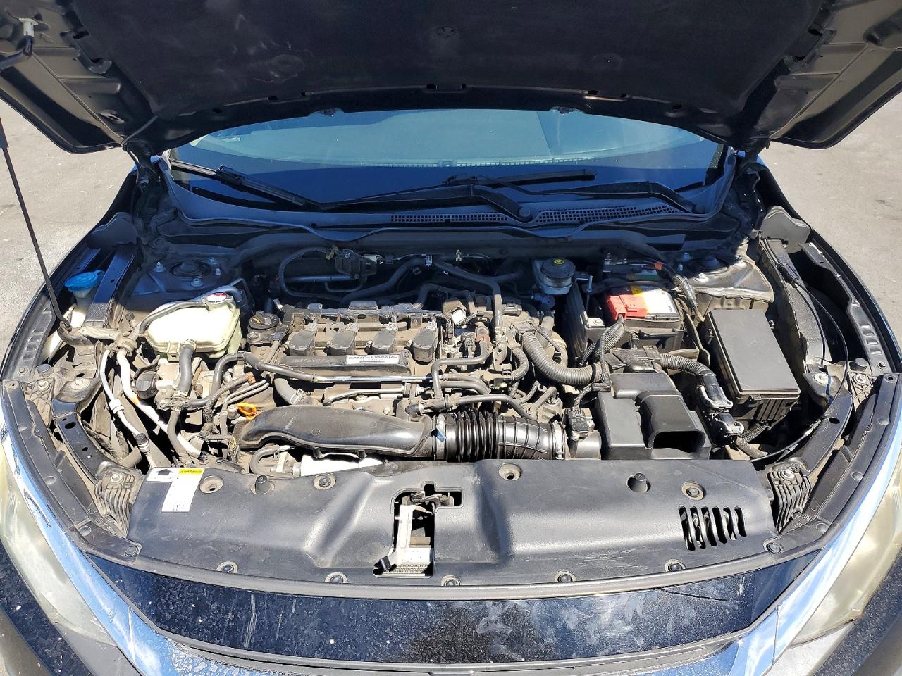 2017 Honda Civic Ex Черный vin: 2HGFC1F34HH647776