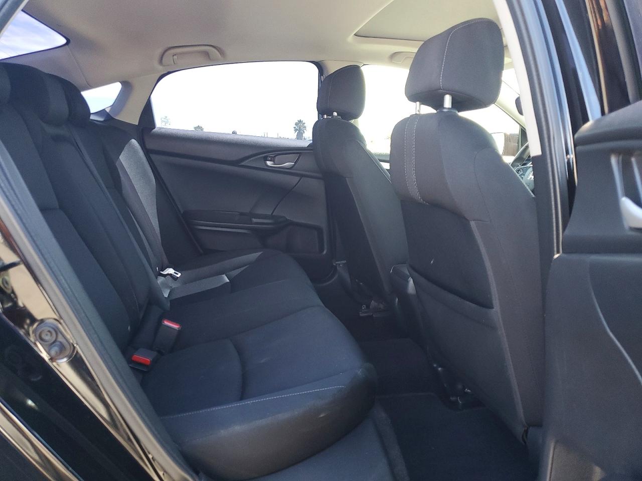 2017 Honda Civic Ex Черный vin: 2HGFC1F34HH647776