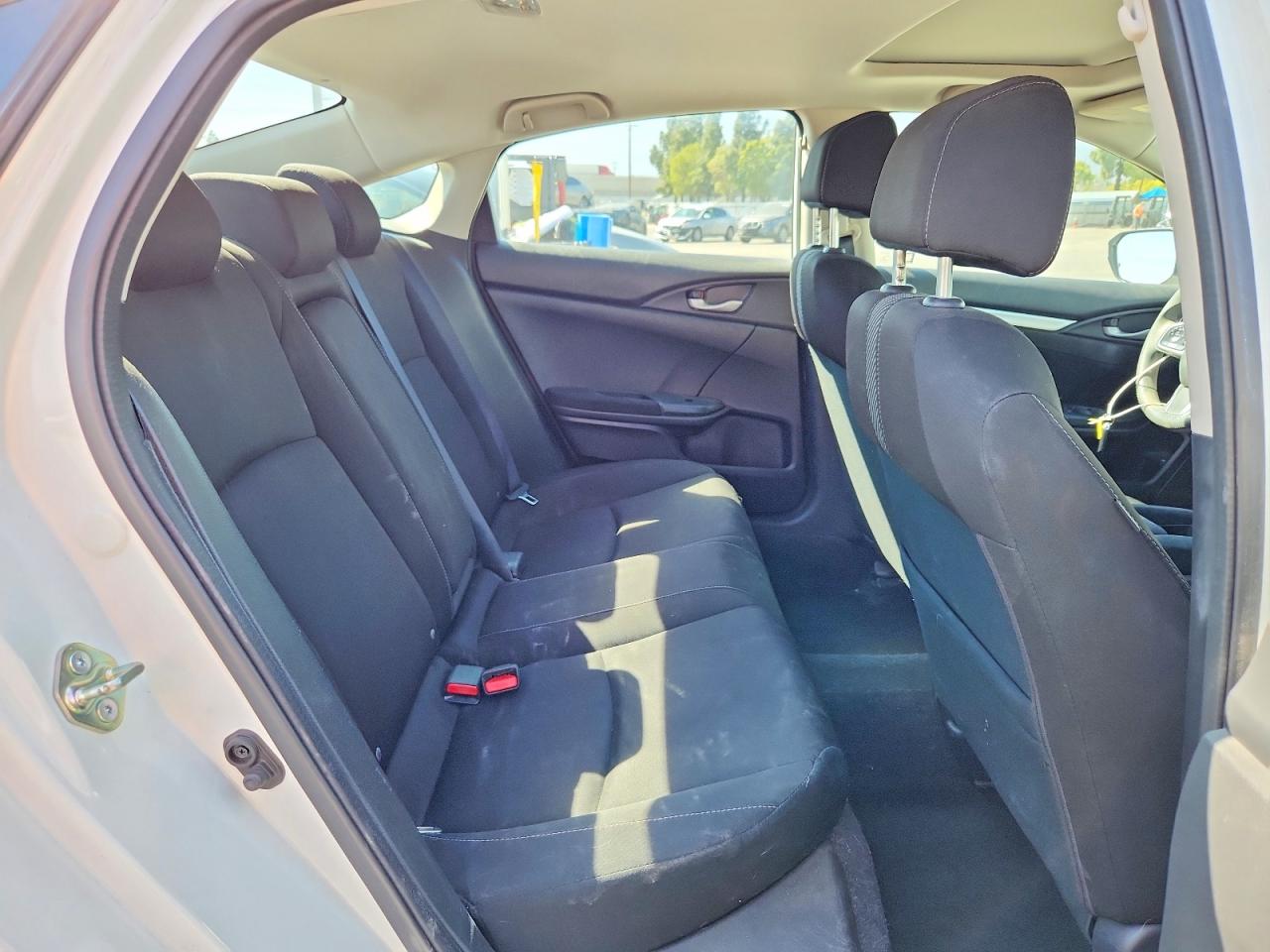 2016 Honda Civic Ex White vin: 2HGFC1F36GH636762