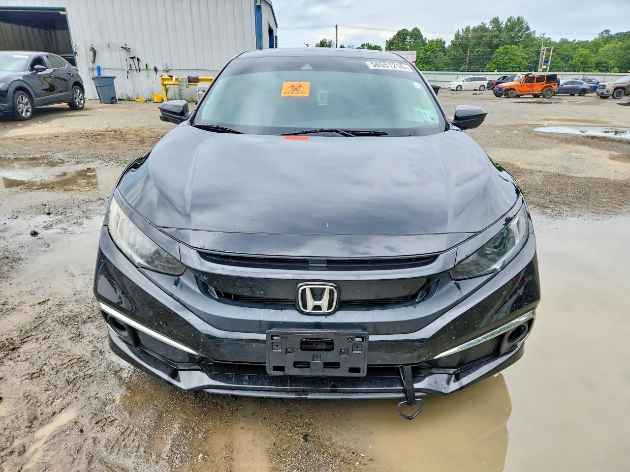 2021 Honda Civic Ex Black vin: 2HGFC1F36MH705607