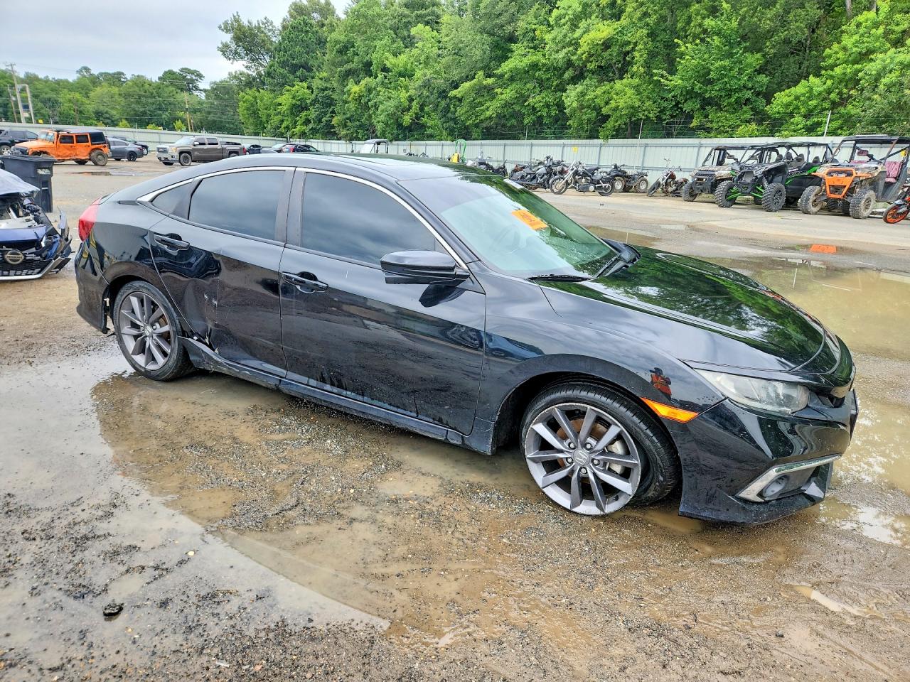 2021 Honda Civic Ex Black vin: 2HGFC1F36MH705607
