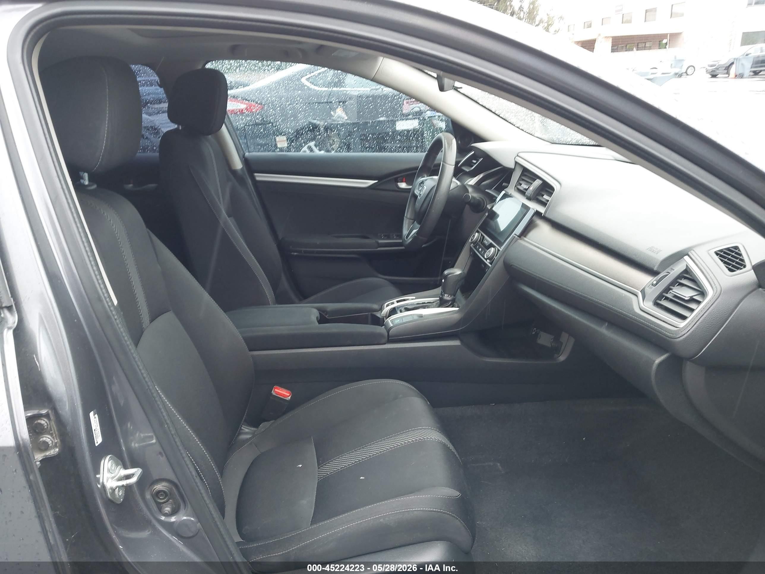 2017 Honda Civic Ex-t Gray vin: 2HGFC1F41HH659229