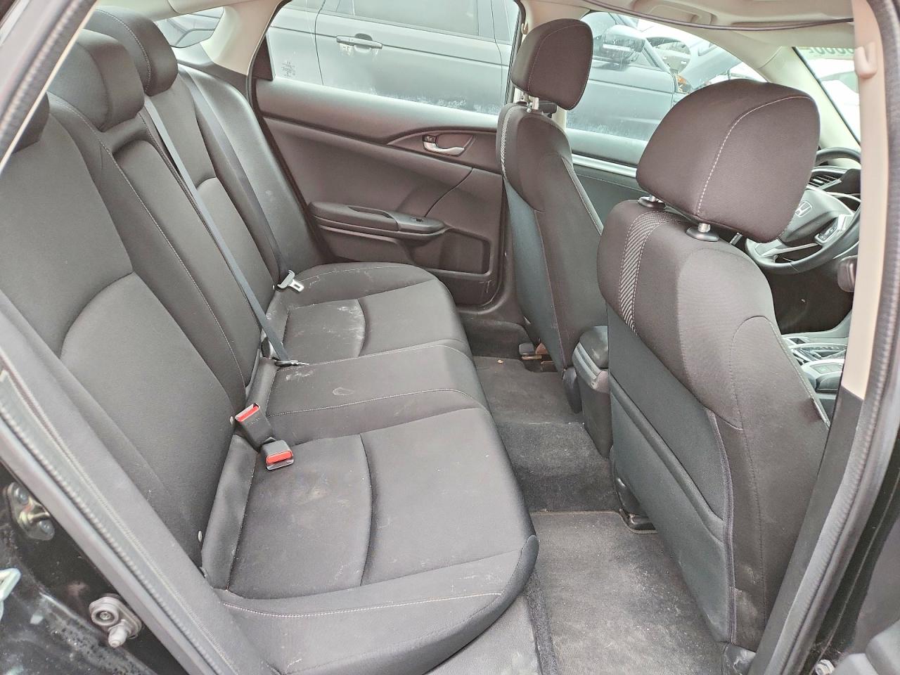 2016 Honda Civic Ex Черный vin: 2HGFC1F47GH113405
