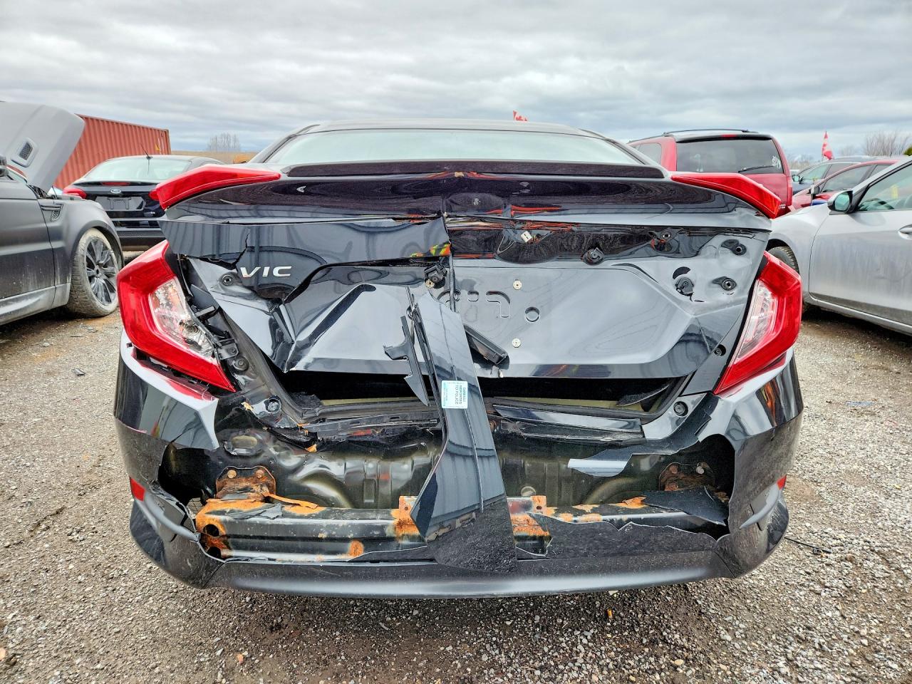 2016 Honda Civic Ex Черный vin: 2HGFC1F47GH113405