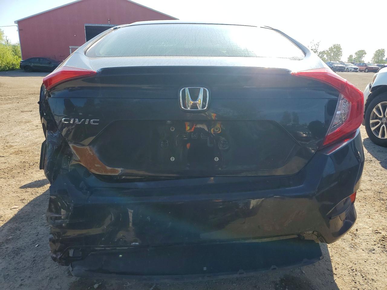 2016 Honda Civic Ex Black vin: 2HGFC1F4XGH103080