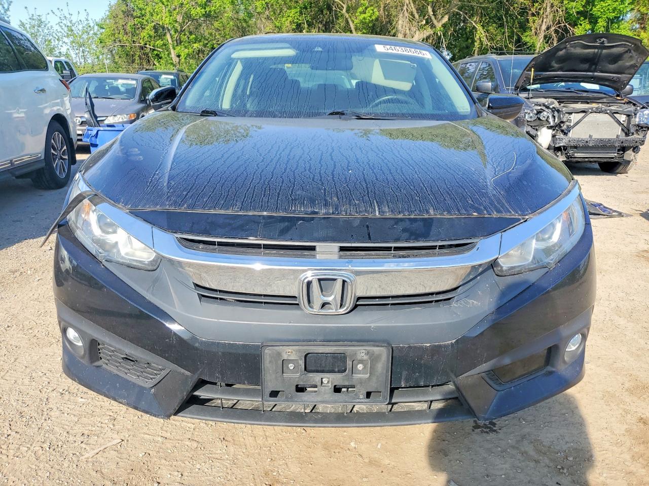 2016 Honda Civic Ex Black vin: 2HGFC1F4XGH103080