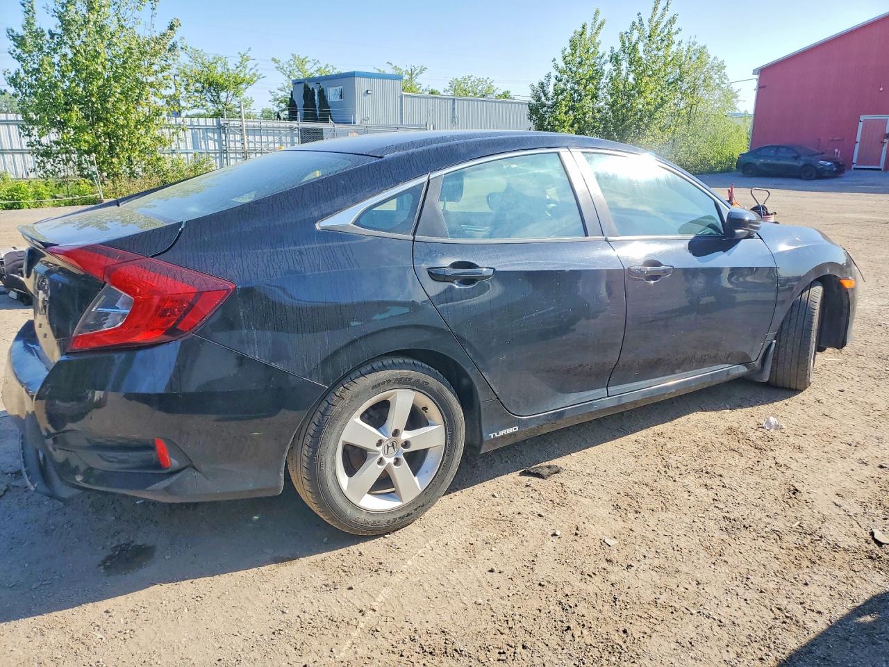 2016 Honda Civic Ex Black vin: 2HGFC1F4XGH103080