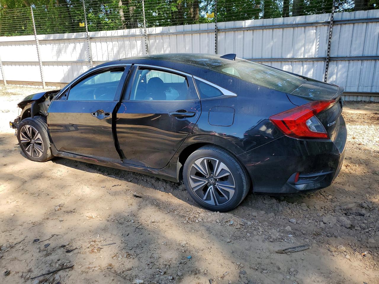 2018 Honda Civic Exl Черный vin: 2HGFC1F77JH641219