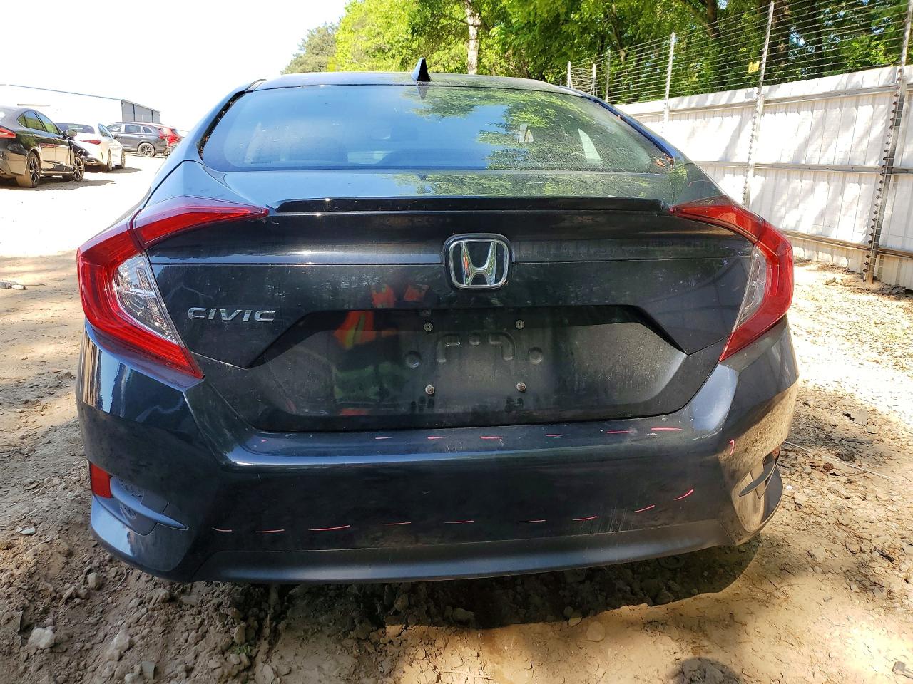 2018 Honda Civic Exl Черный vin: 2HGFC1F77JH641219