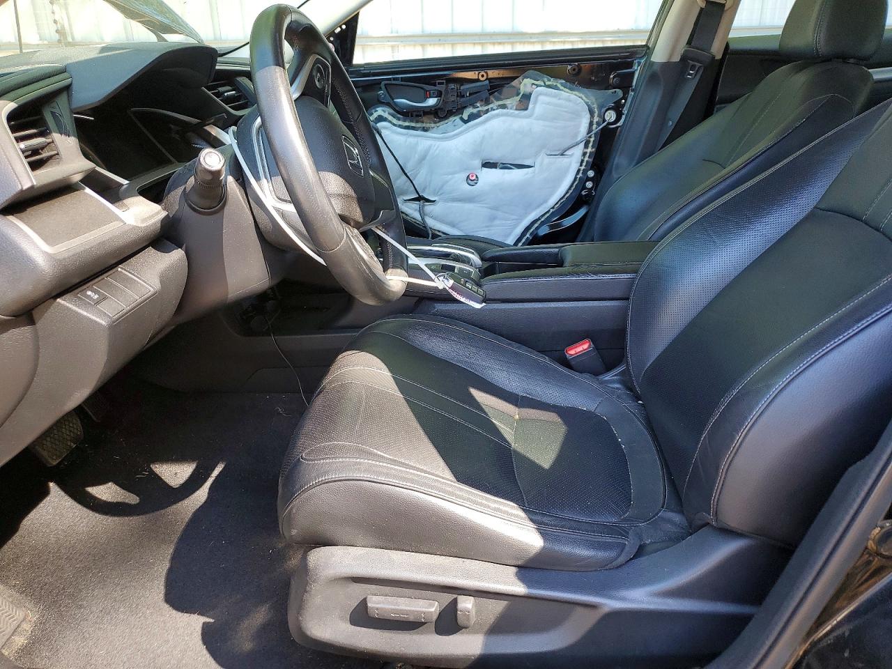 2018 Honda Civic Exl Черный vin: 2HGFC1F77JH641219