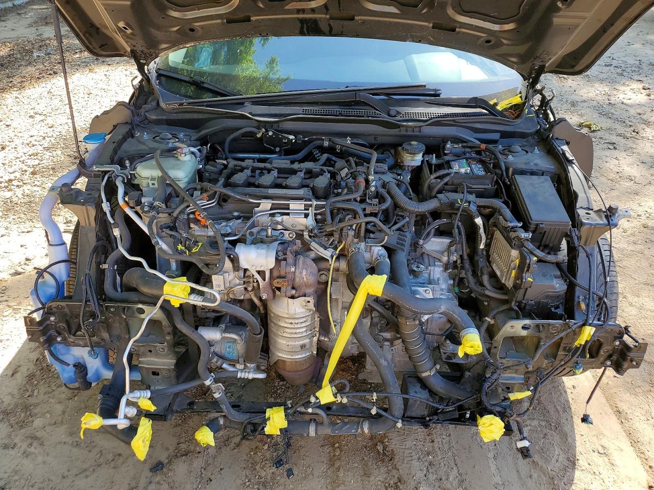 2018 Honda Civic Exl Черный vin: 2HGFC1F77JH641219
