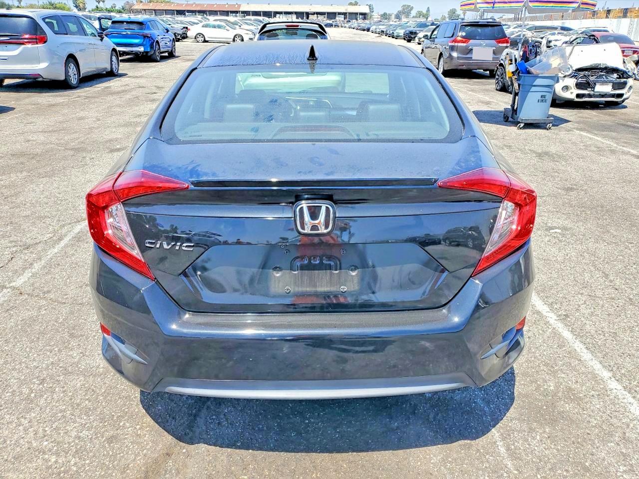 2016 Honda Civic Exl Black vin: 2HGFC1F7XGH656080