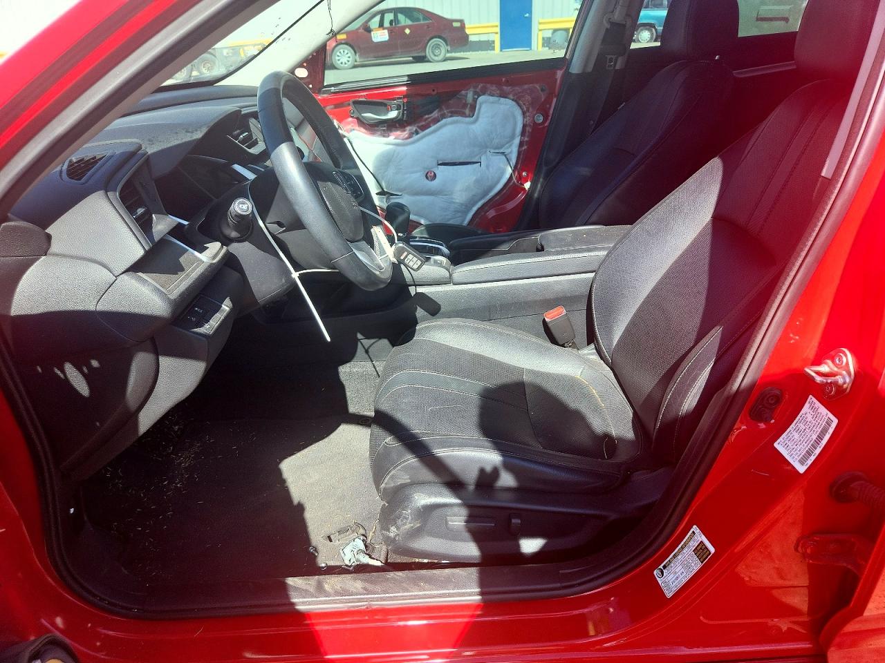 2016 Honda Civic Touring Red vin: 2HGFC1F91GH656602