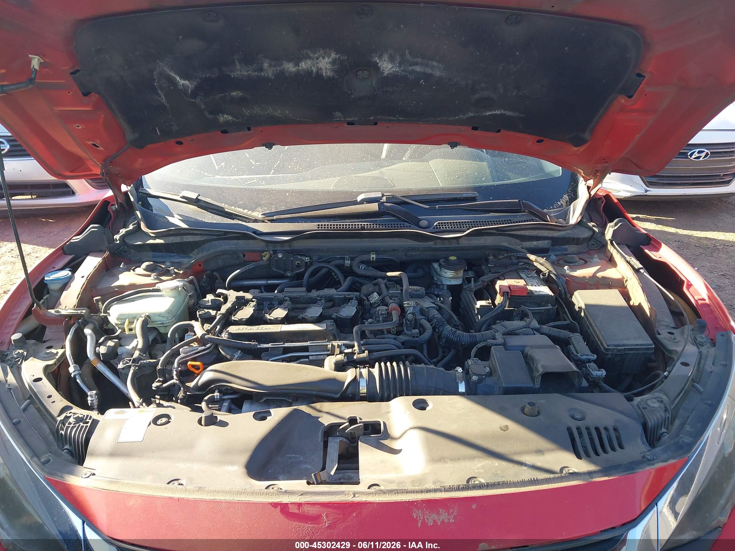 2016 Honda Civic Touring Red vin: 2HGFC1F92GH636262