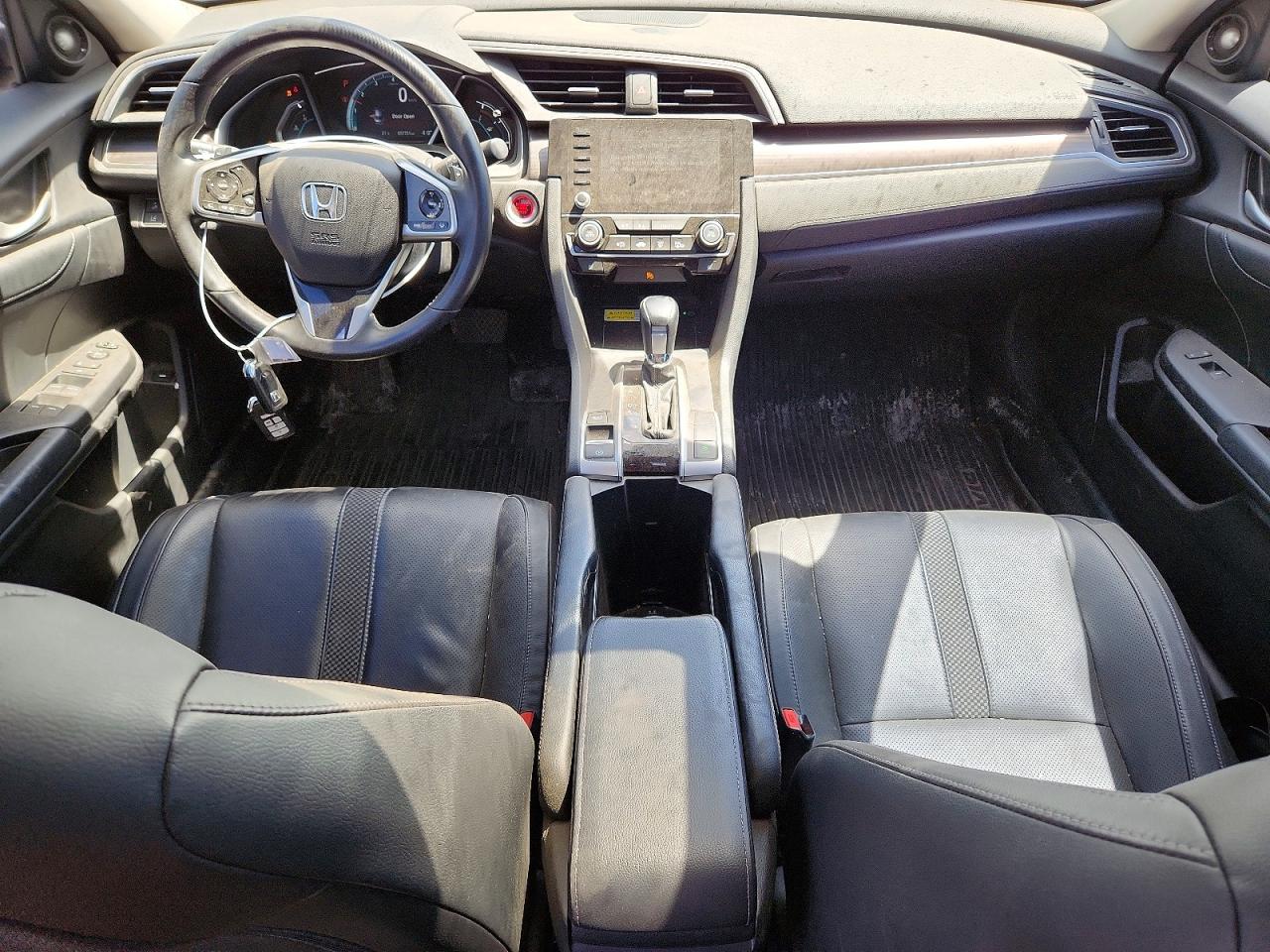2020 Honda Civic Touring Blue vin: 2HGFC1F93LH103427