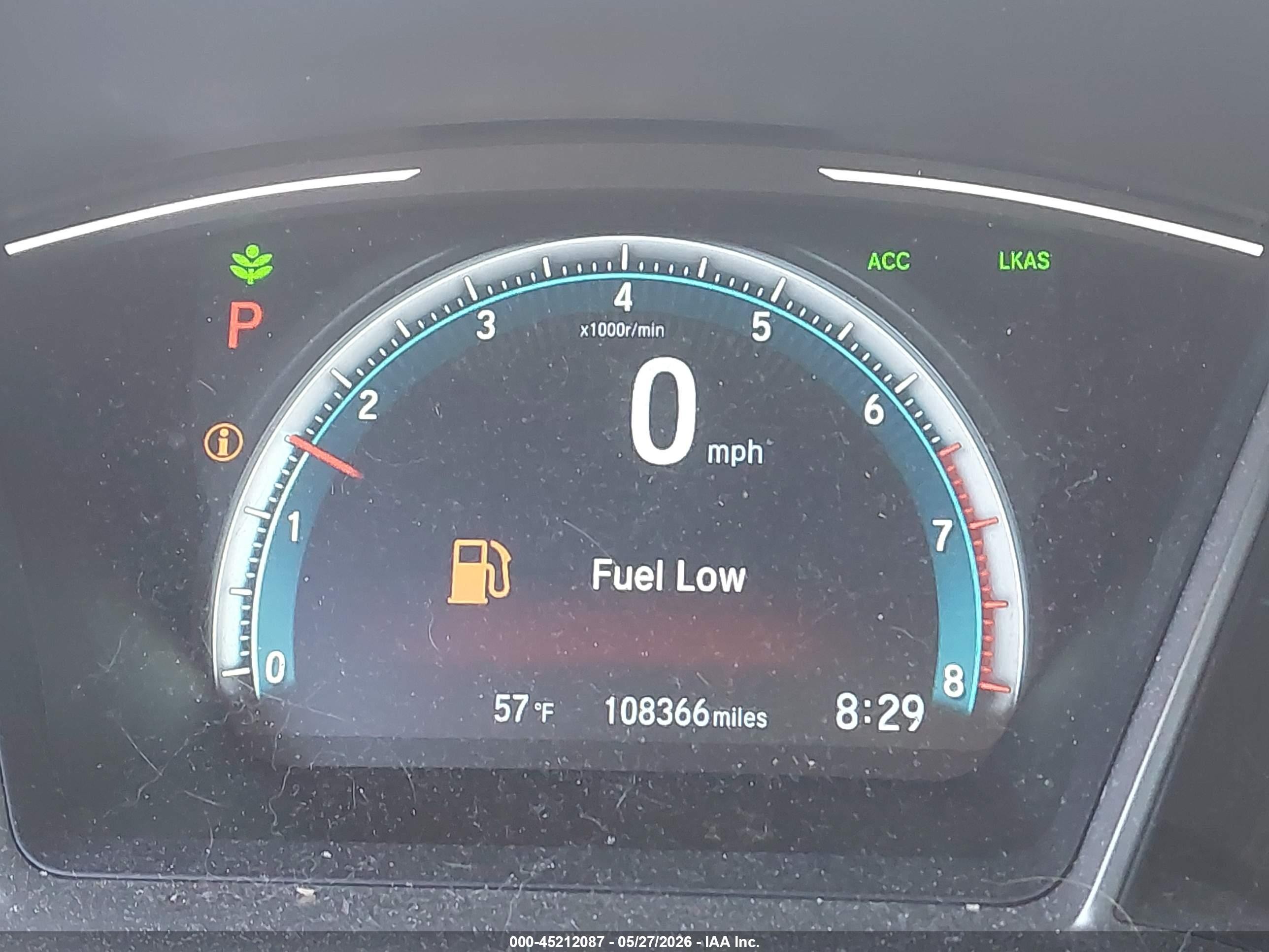 2017 Honda Civic Touring Blue vin: 2HGFC1F94HH654313