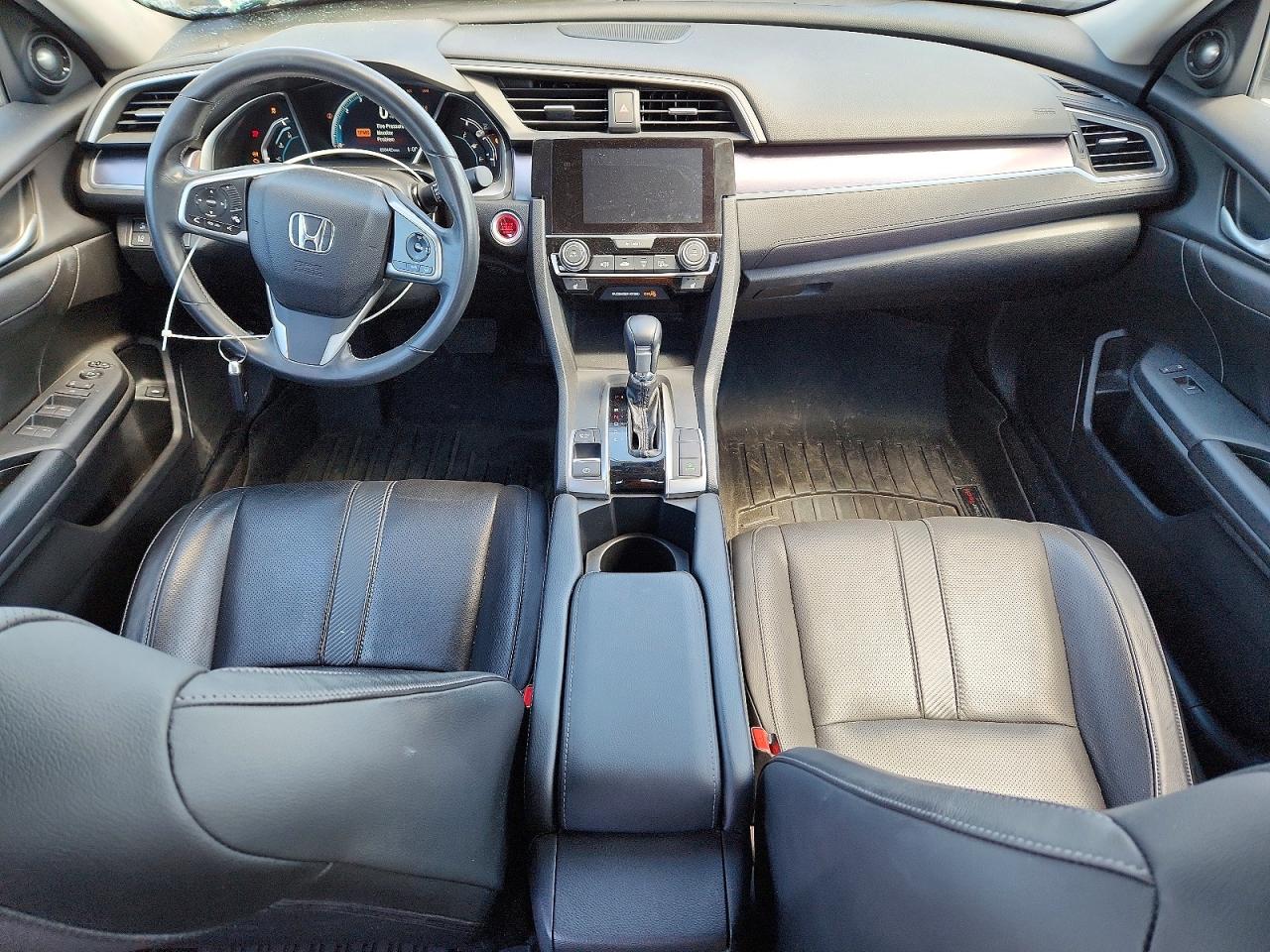2016 Honda Civic Touring Silver vin: 2HGFC1F98GH638405