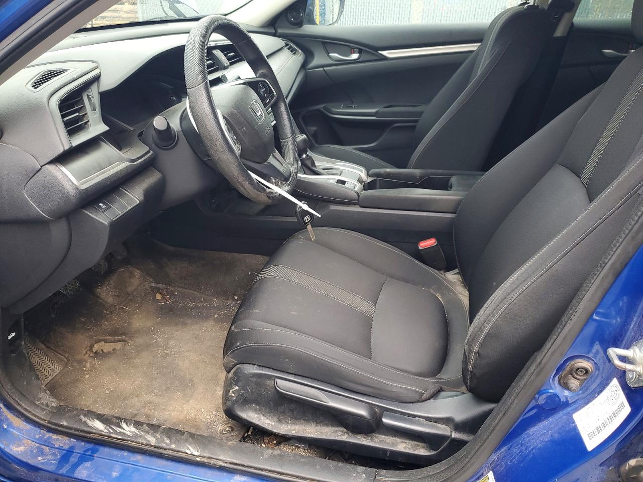 2016 Honda Civic Lx Blue vin: 2HGFC2E57GH035224