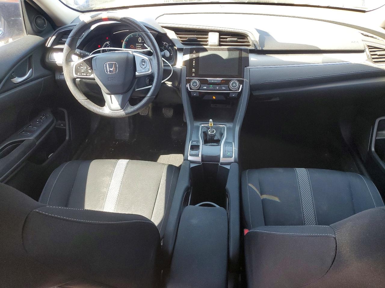 2017 Honda Civic Lx Blue vin: 2HGFC2E5XHH010691