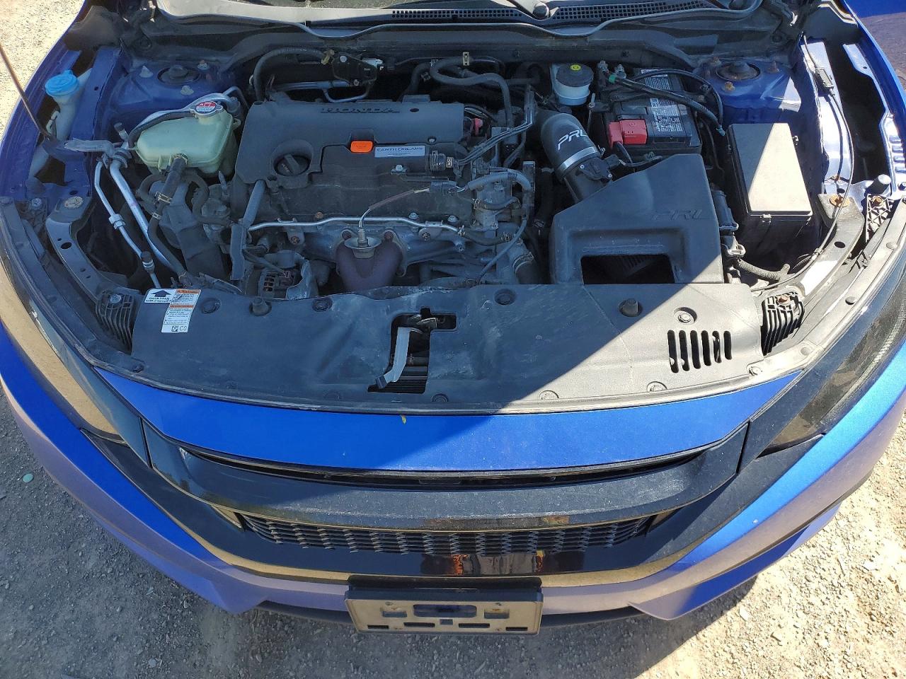 2017 Honda Civic Lx Blue vin: 2HGFC2E5XHH010691