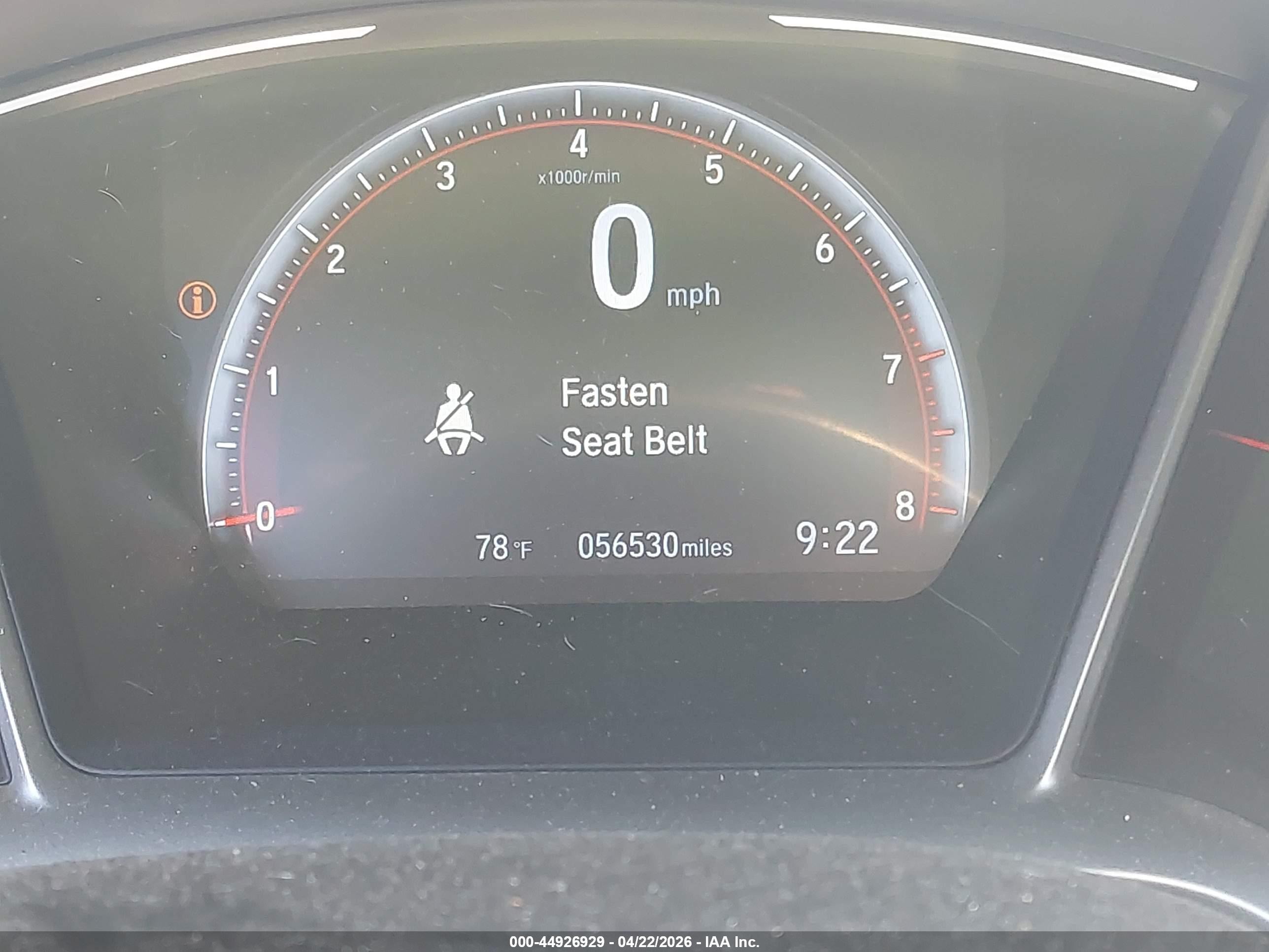2019 Honda Civic Sport Gray vin: 2HGFC2E82KH588690