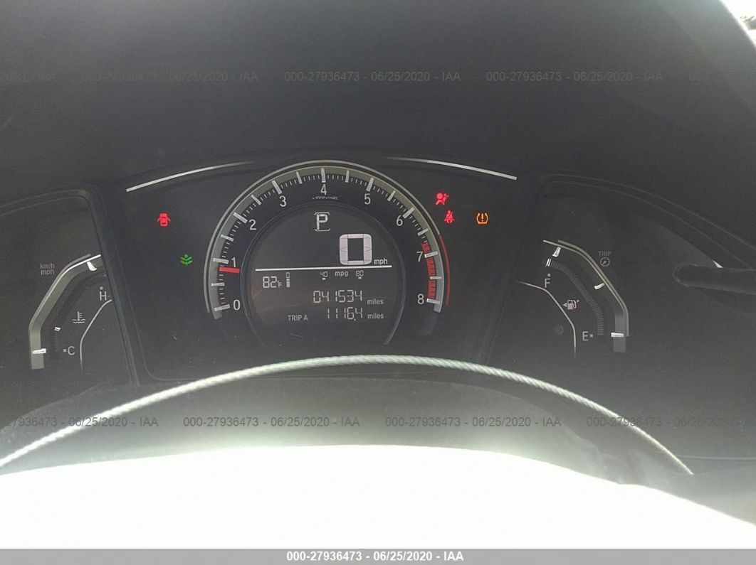 2016 Honda Civic Sedan Lx Red vin: 2HGFC2F50GH519332