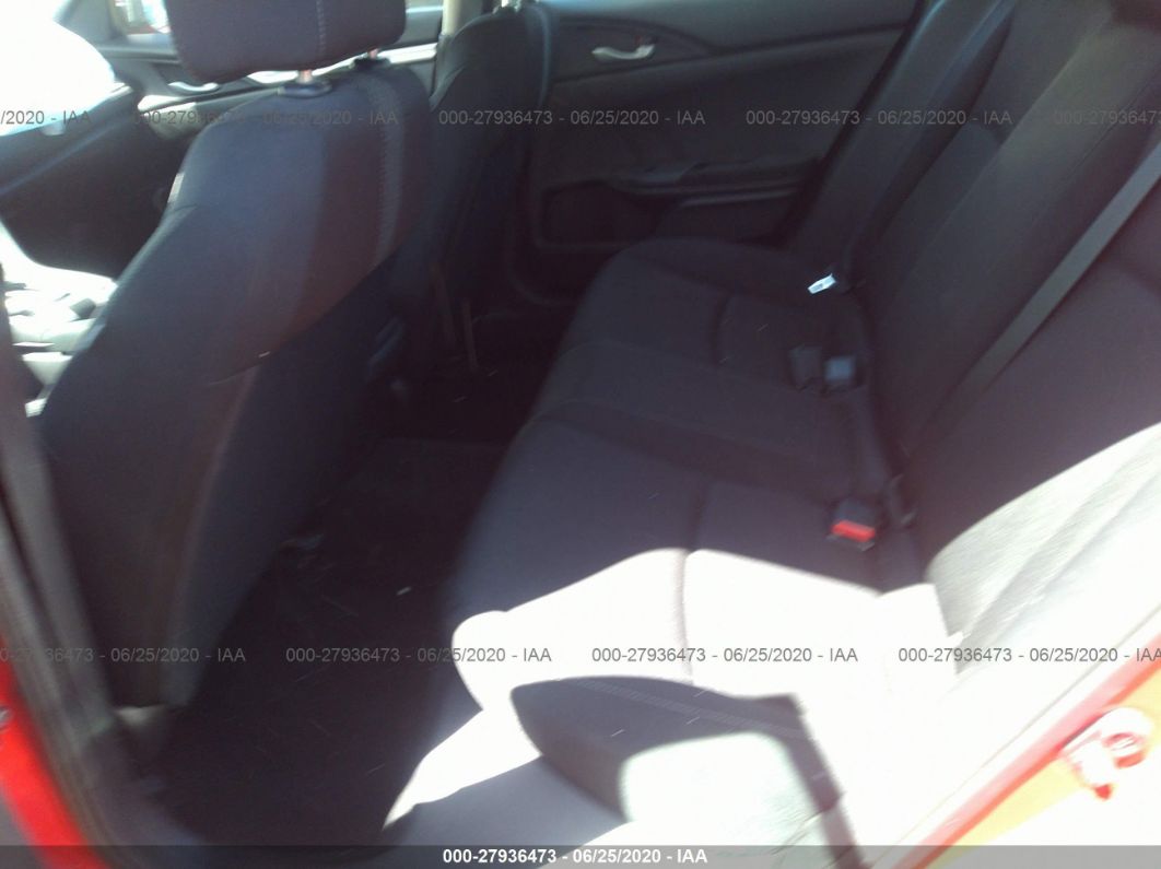 2016 Honda Civic Sedan Lx Red vin: 2HGFC2F50GH519332