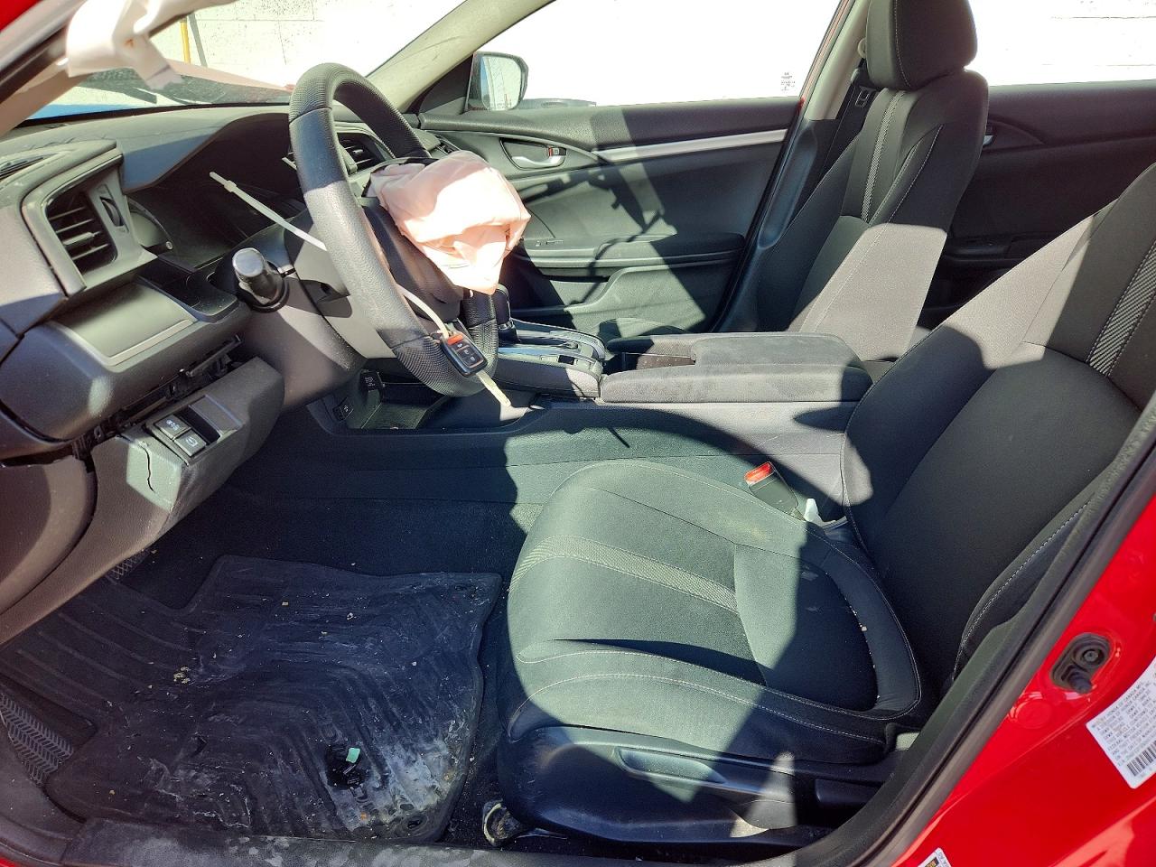 2016 Honda Civic Lx Red vin: 2HGFC2F50GH519332