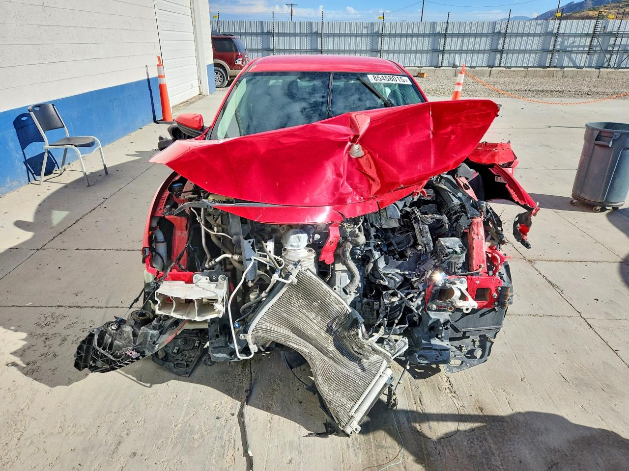 2016 Honda Civic Lx Red vin: 2HGFC2F50GH519332