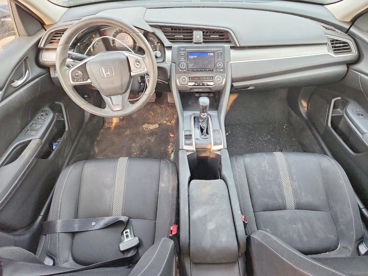 2016 Honda Civic Lx Gray vin: 2HGFC2F50GH527222